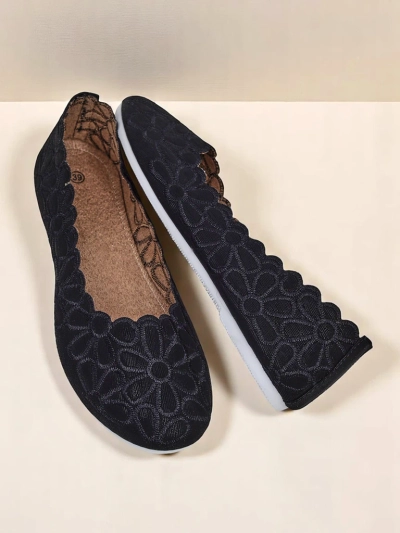 Royalfashion Floral női balettcipők Magerro