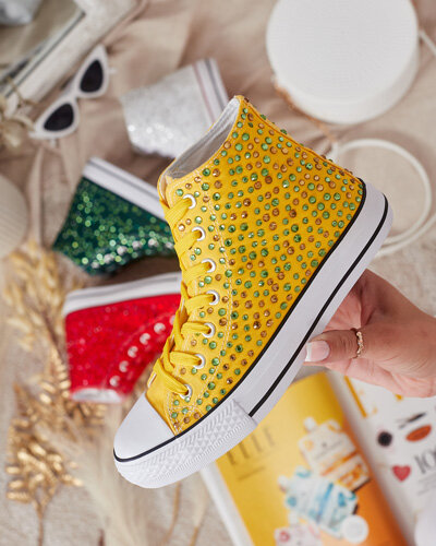 Royalfashion Női flitteres tornacipő Shis