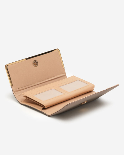 Barna női nagy pénztárca - Kiegészítők