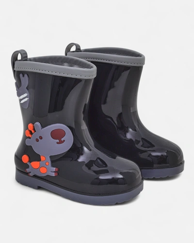 Royalfashion Gyermek esőcsizma Funny Time foltokkal