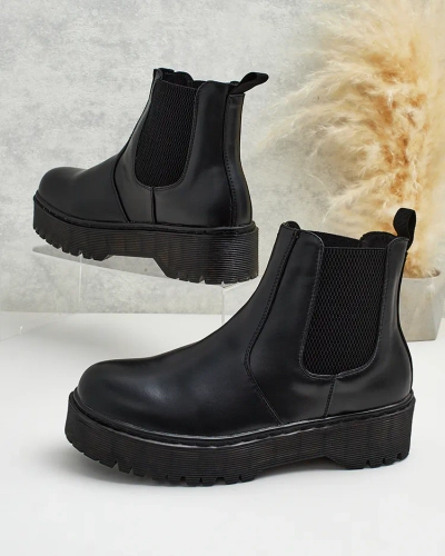 Royalfashion Női eko bőr Movitas csizma