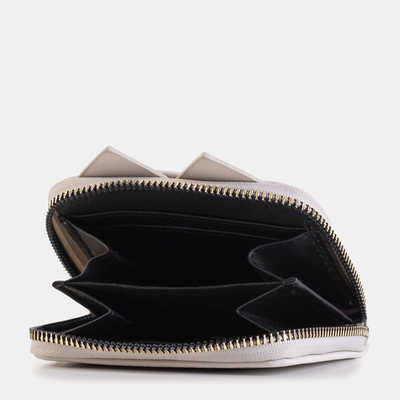 Kis szürke női pénztárca macskarccsal - Pénztárca