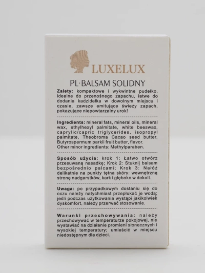 Luxelux Parfümök balzamban 10g