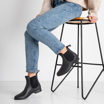 Zilla női fekete galoshes - Lábbeli