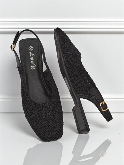 Royalfashion Női szandál nyitott sarokkal Breeze Woven