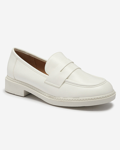 Női mokaszin fehér színben Selenna- Footwear