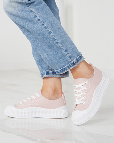 OUTLET Rózsaszín női sportcipő, tornacipő Kerisso - Lábbeli