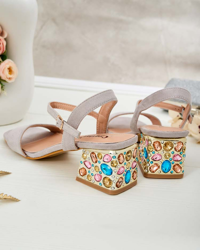 Royalfashion Női szandál kristályokkal Ohvare