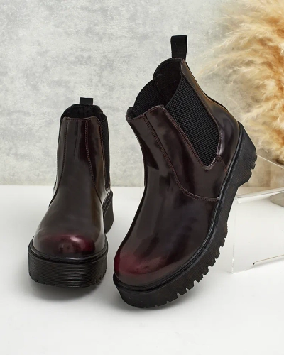 Royalfashion Női eko bőr Movitas csizma