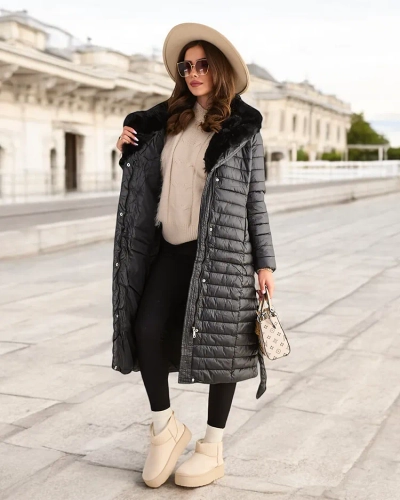 Royalfashion Hosszú női kabát