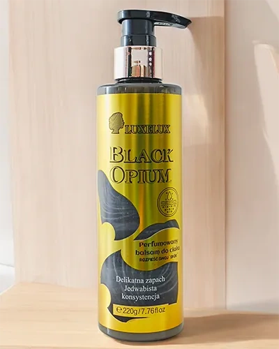 Luxelux Parfümözött testbalzsam Black Opium 220 g