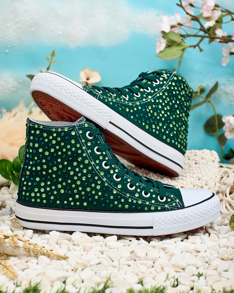 Royalfashion Női flitteres tornacipő Shis