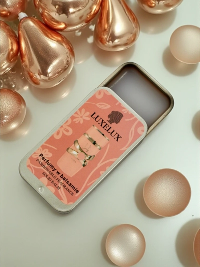 LUXELUX Solid Balm Aurelia – illatosított balzsam fém dobozban 10g