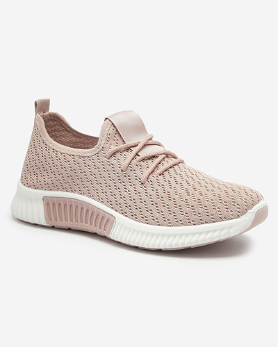 Rózsaszín női szövet sportcipő Vobbu- Footwear