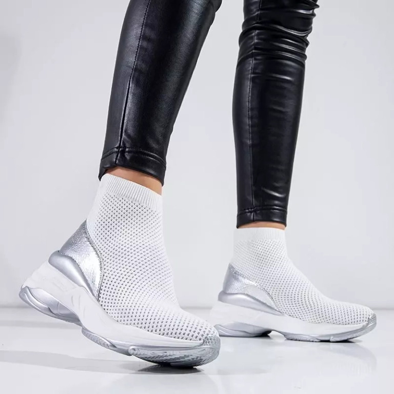 OUTLET Fehér magas szárú sportcipő a Lupine cégtől - Footwear