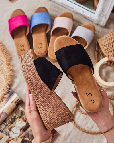 Royalfashion Női flip-flop platformon és horgonyon Albavia