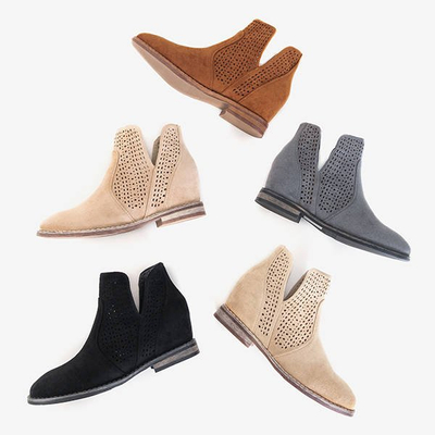 Barna csizma beltéri ékön a'la cowboy csizma Besiks- Cipő