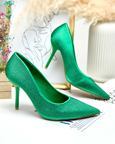 Royalfashion Női Ferconie tűsarkú cipő cirkóval