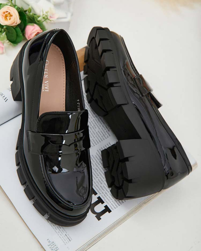 Royalfashion Női mokaszin alacsony posztón Denebel