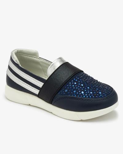 Tengerészkék gyermek slip-on tornacipő Ciarala - Lábbeli