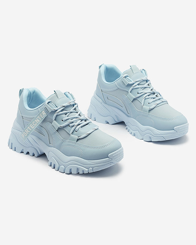Kék női tornacipő sportcipő Evilpo- Footwear