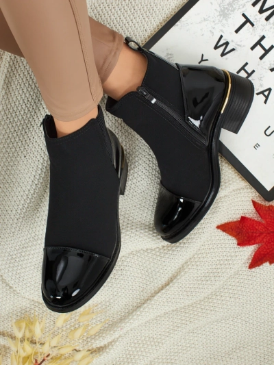 Eriselle női eco bőr bokacsizma