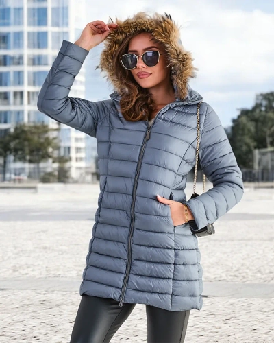 Royalfashion Női steppelt téli dzseki