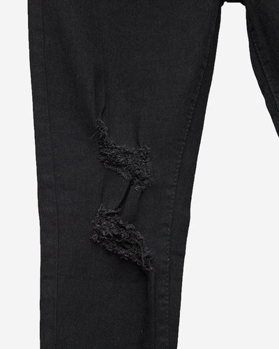 Fekete szakadt farmer női - Ruházat