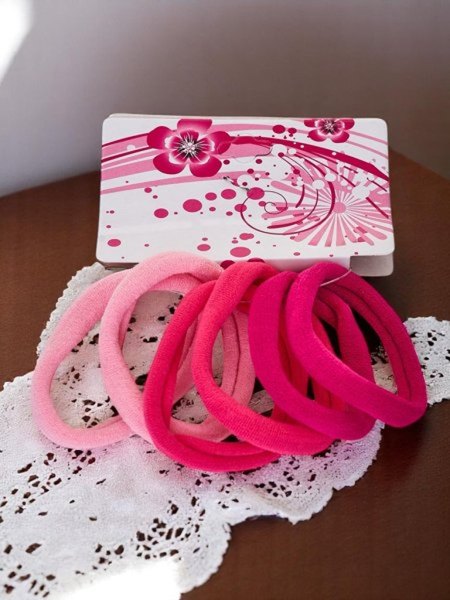 Royalfashion 6 darabos színes Colora hajgumi szett