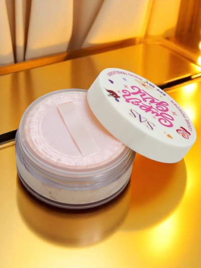 Laza púder SPF 50-zel Arany Ragyogás