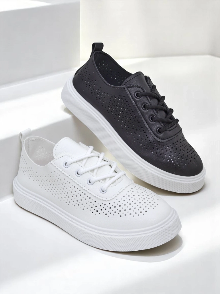 Royalfashion Női Ażurowe Sportos Fűzős Cipő Adette