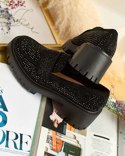 Royalfashion Női mokaszinok cirkóval Epolls