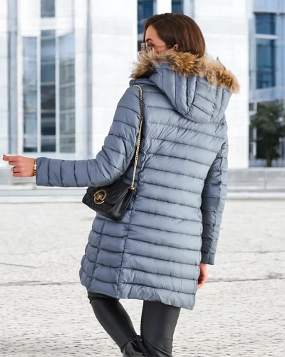 Royalfashion Női steppelt téli dzseki