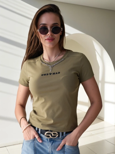 Royalfashion Női Pamut Croptop