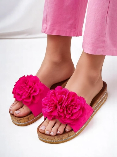 Royalfashion Női papucs virágokkal Focce