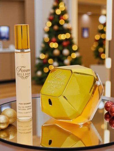 Szett Inspirált női Eau de Parfum és parfümolaj Femme Billion