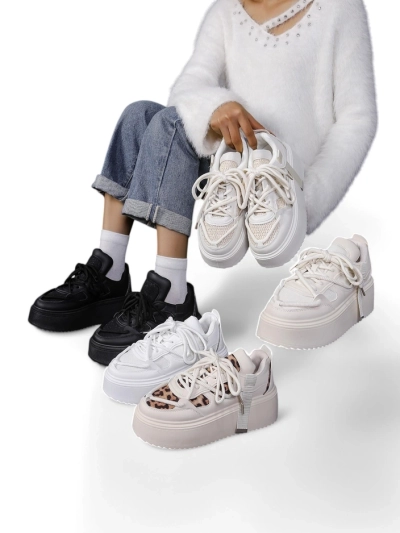 Royalfashion Női sportos platform sneaker Aeroll