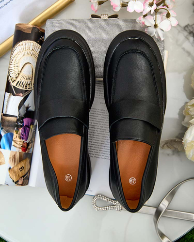 Elegante Nero – Női cipő ökológiai bőrből