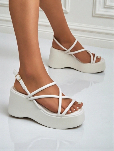 Royalfashion Női éktalpas szandál Skyline Straps