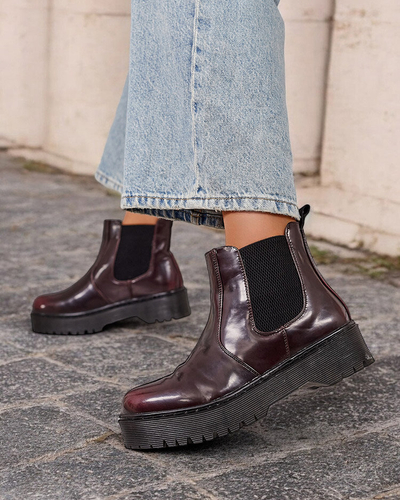 Royalfashion Női eko bőr Movitas csizma