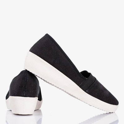 OUTLET Fekete balerinák az éken Biella - Cipők