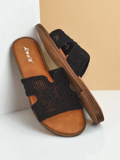 Rpyalfashion női szandál dekoratív pánttal Braida