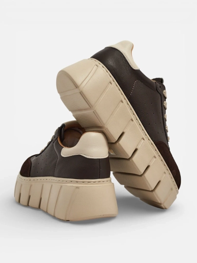 Taures sportos női sneakerek természetes bőrből