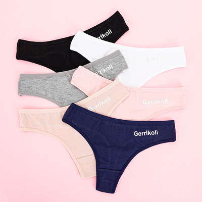 Női egyenruha tangás bugyi szett 6 / csomag - Fehérnemű