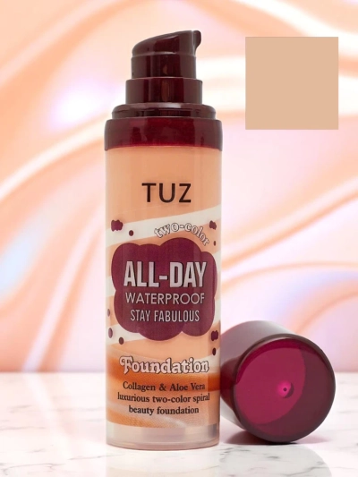 Két tónusú, kollagénes, hidratáló arcalapozó Bézs