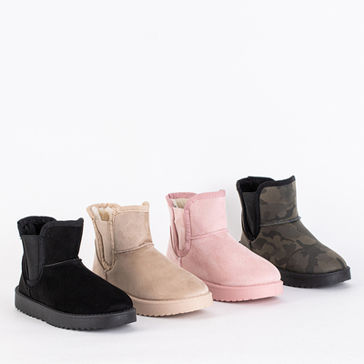 Bézs színű női hócsizma Gavi - Lábbeli