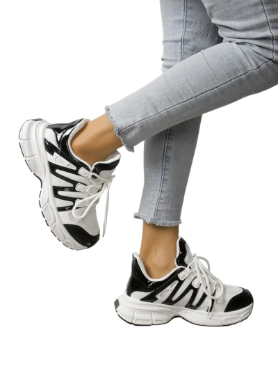 Royalfashion Női sportos sneakers vastag talpon Loness