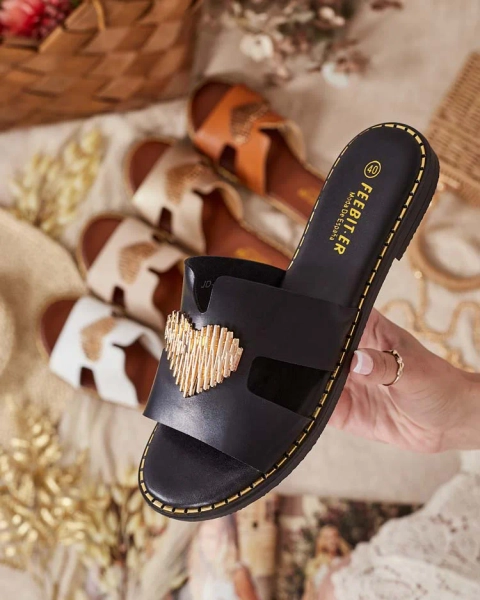 Royalfashion Női Olis lapos talpú flip-flop
