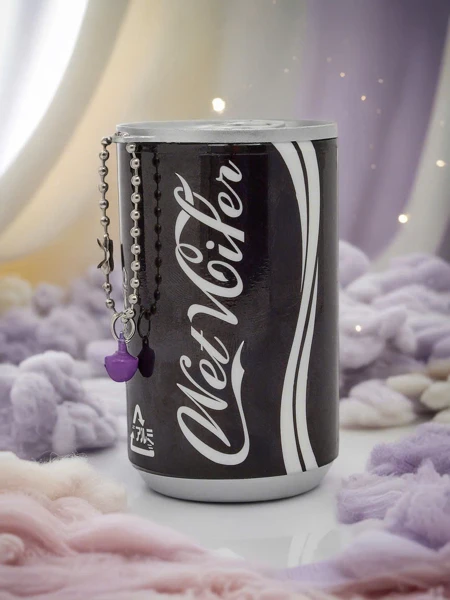 Aurelia Nero Puszka Etui kulcstartó fekete 100g olasz stílus