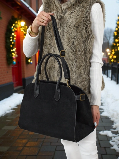 Dorelle női shopper táska, öko-velúr